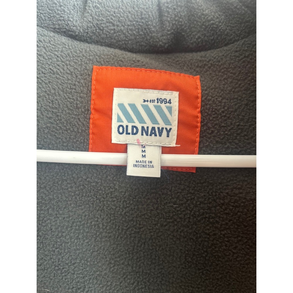 Old Navy Orange Puffer Vest Kids Medium - Picture 3 of 10